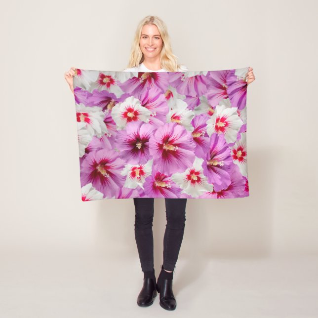 Couverture Polaire Hibiscus (En situation)