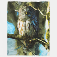 Hibou barré dans l'impressionisme d'abrégé sur