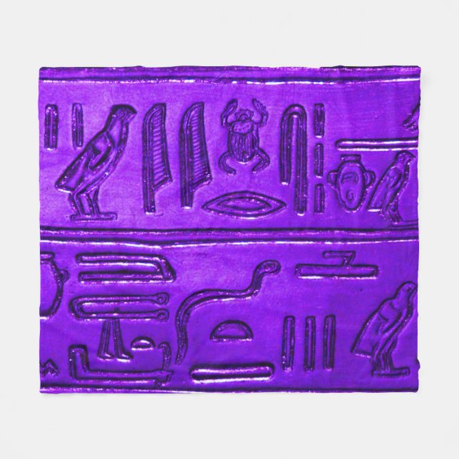 Couverture Polaire Hiéroglyphes20141049 (Devant (Horizontal))