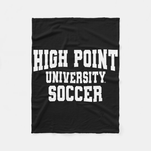Couverture Polaire High Point University Panthers Soccer Ncaa Hp23  (Devant)