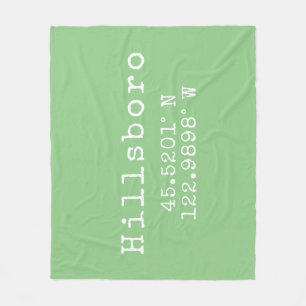 Couverture Polaire Hillsboro Oregon Latitude Longitude