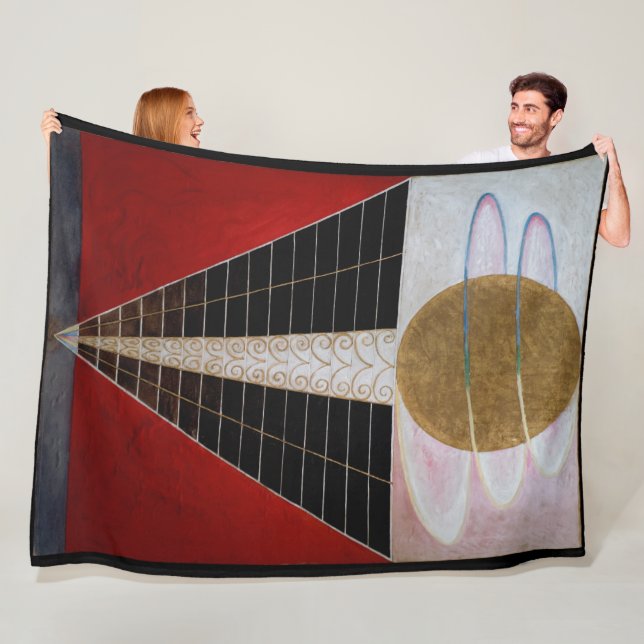 Couverture Polaire Hilma af Klint - Retable II (En situation)