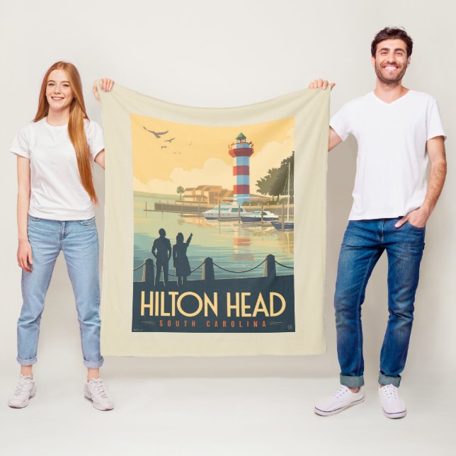 Couverture Polaire Hilton Head | Caroline du Sud (En situation)