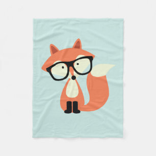 Couverture Polaire Hipster Red Fox