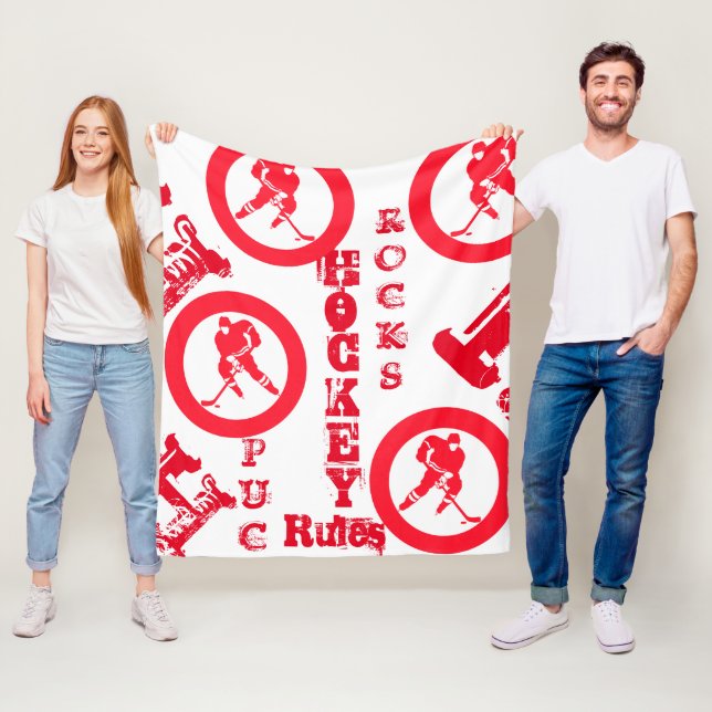 Couverture Polaire Hockey (En situation)