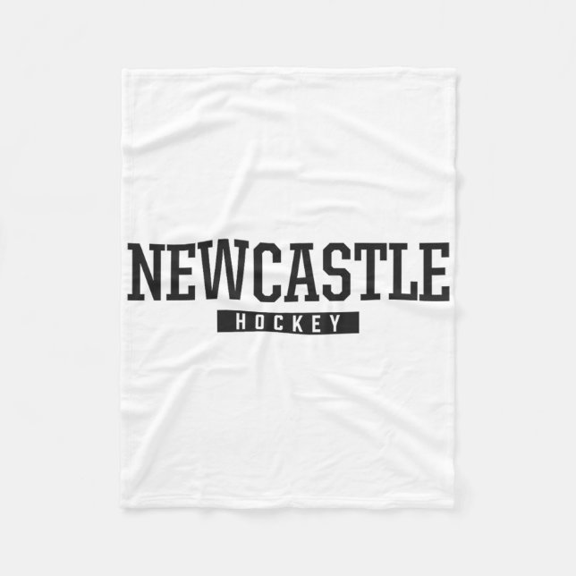 Couverture Polaire Hockey de Newcastle High School  (Devant)