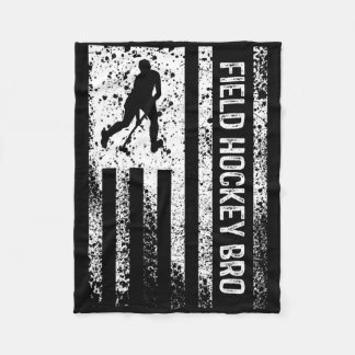 Couverture Polaire Hockey sur gazon Frère aîné Distressed Vintage Ame