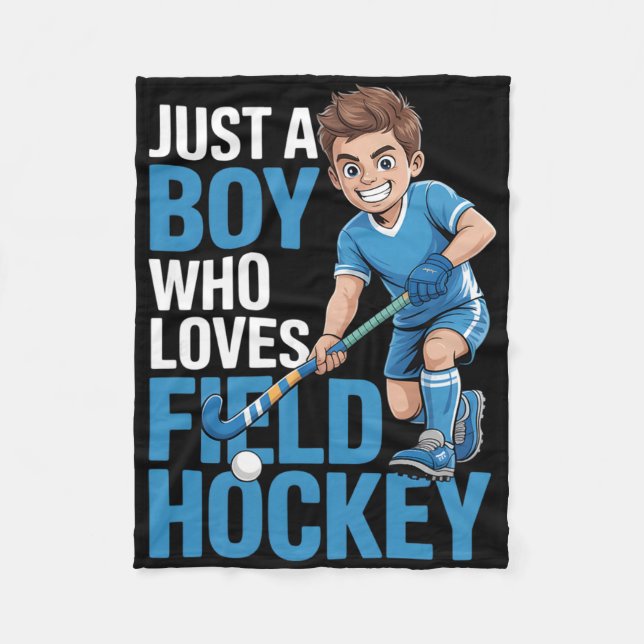 Couverture Polaire Hockey sur gazon masculin  (Devant)