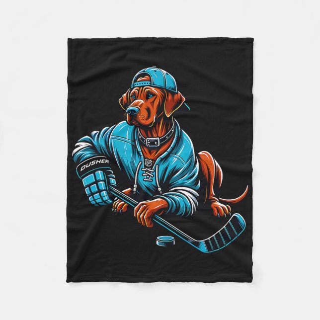 Couverture Polaire Hockey sur glace Rodesian Ridgeway Dusher Esprit d (Devant)