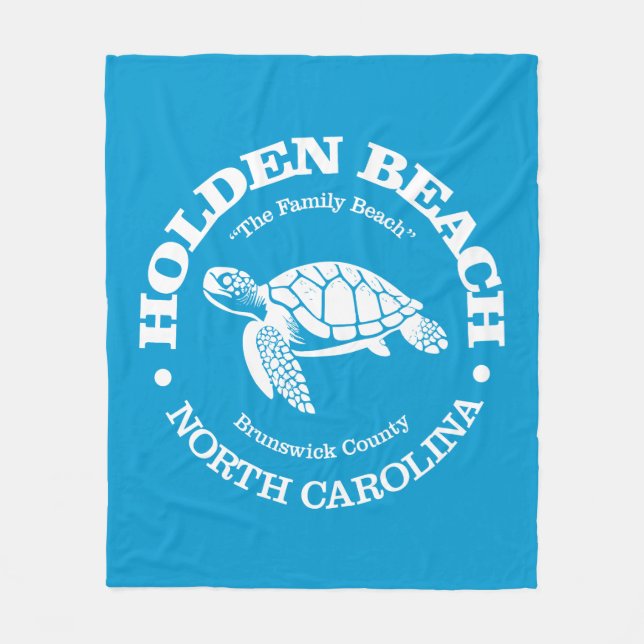 Couverture Polaire Holden Beach (tortue de mer) (Devant)