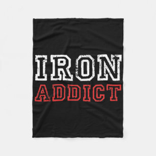 Couverture Polaire Hommes Addict De Fer Salle De Fitness Fitness Fitn