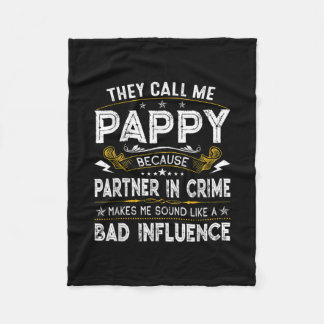 Couverture Polaire Hommes qu'ils m'appellent Pappy Papa Drôle Idée Pè