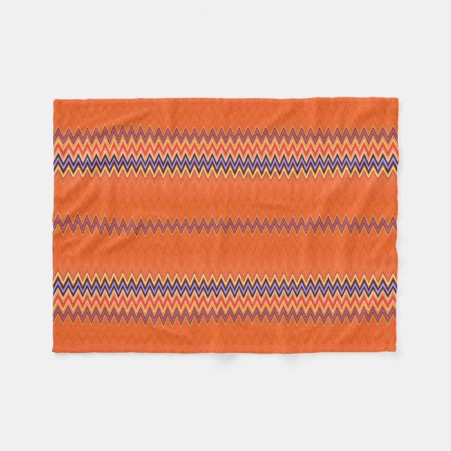 Couverture Polaire Honneur d'automne (Devant (Horizontal))