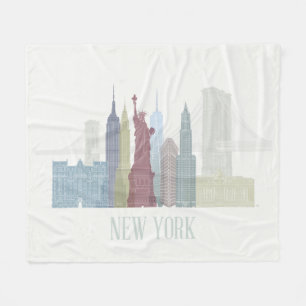 Couverture Polaire Horizon de New York