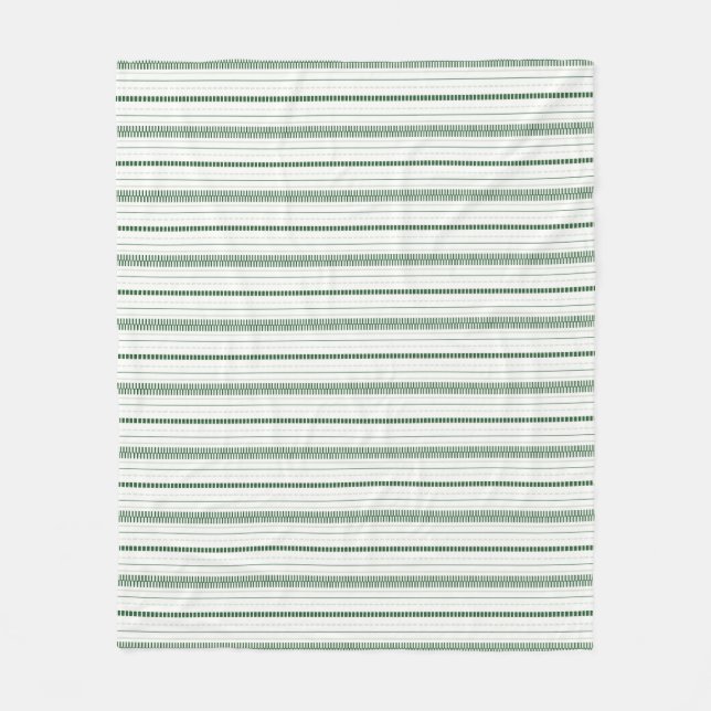 Couverture Polaire Horizon Grandes Vert (Devant)