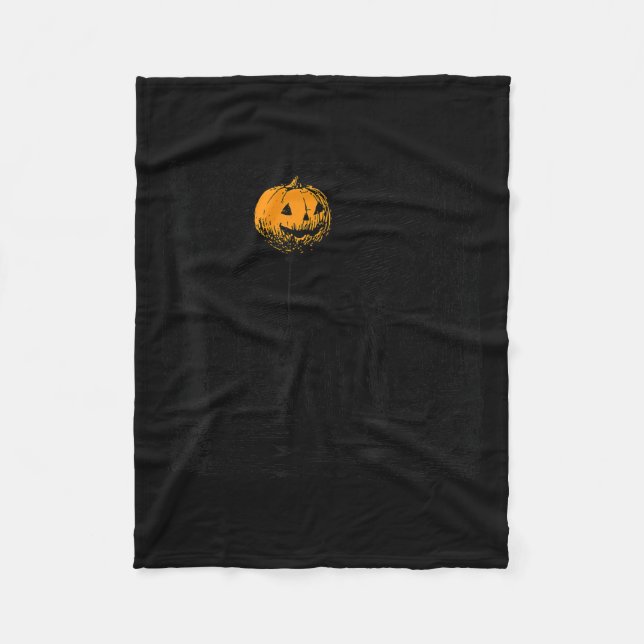 Couverture Polaire Horreur Fantôme Halloween Soky Saison Citrouille S (Devant)
