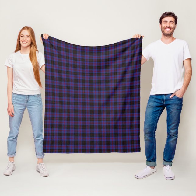 Couverture Polaire Horsburgh Plaid (En situation)