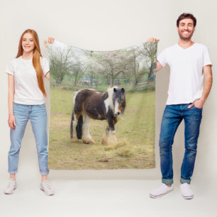 Couverture Polaire Horse love