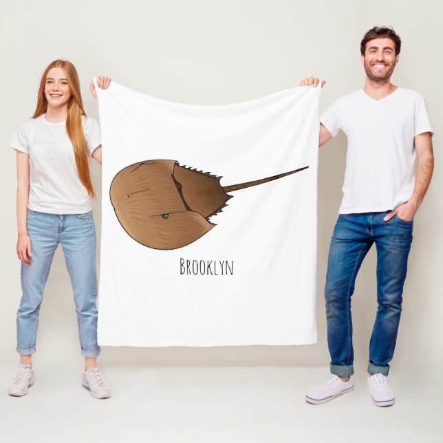 Couverture Polaire Horseshoe crab (En situation)