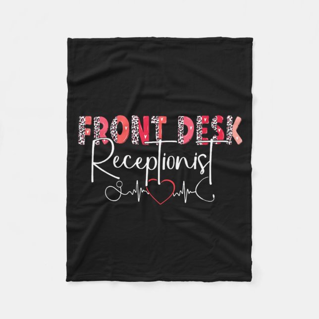 Couverture Polaire Hostal Receptionist Office Valentine Nursing Tee W (Devant)