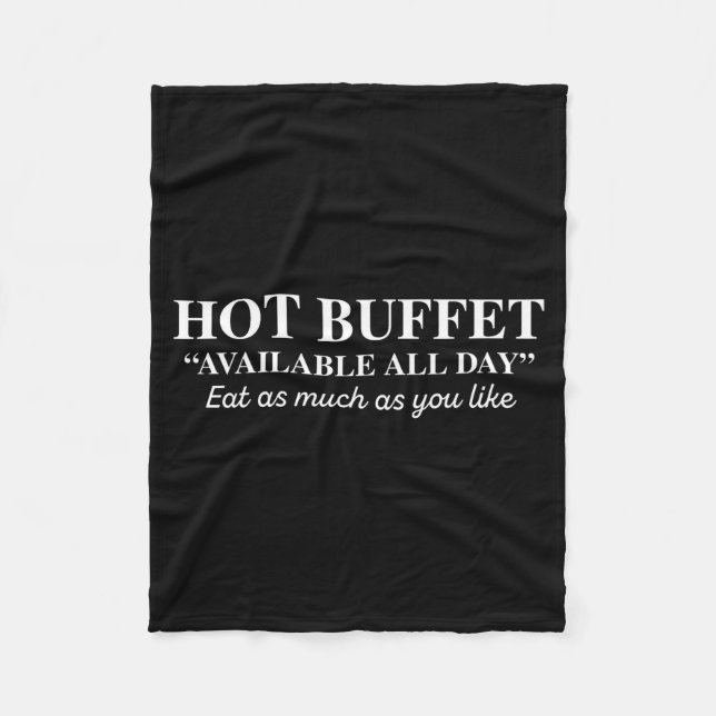 Couverture Polaire Hot Buffet Available All Day Eat As Much As You Li (Devant)