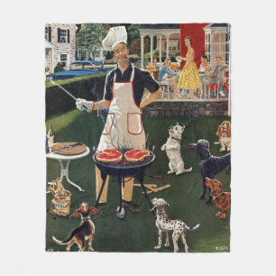 Couverture Polaire Hot-dogs