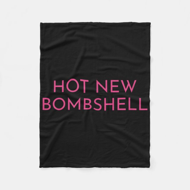 Couverture Polaire Hot New Bombshell (Devant)