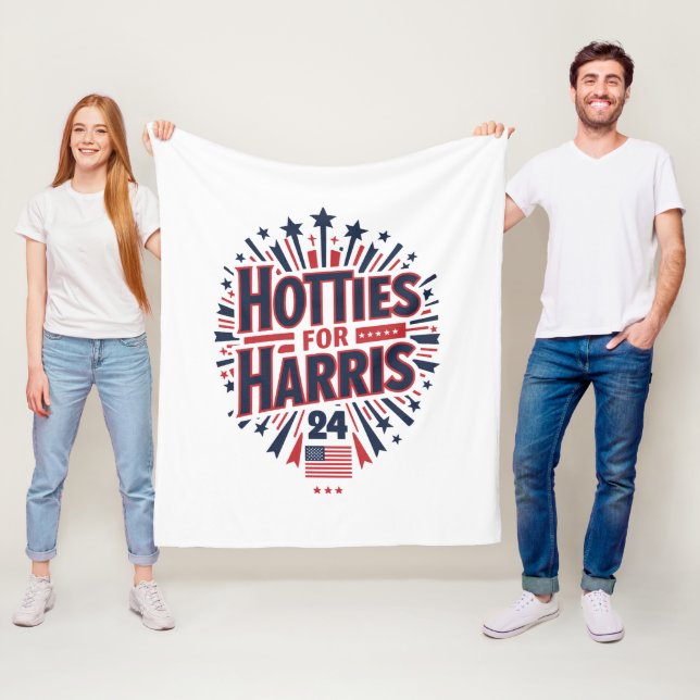 Couverture Polaire Hotties for Harris (En situation)