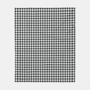 Couverture Polaire Houndstooth Fleece Blanket