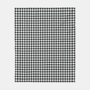 Couverture Polaire Houndstooth Fleece Blanket