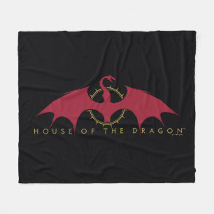 Couverture Polaire HOUSE OF THE DRAGON   Red Dragon Graphic
