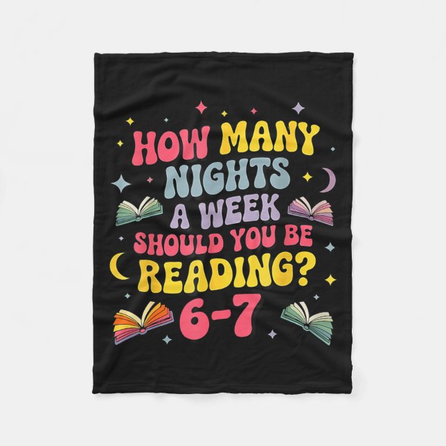Couverture Polaire How Many Nights A Week Should You Be Reading 67 Me (Devant)