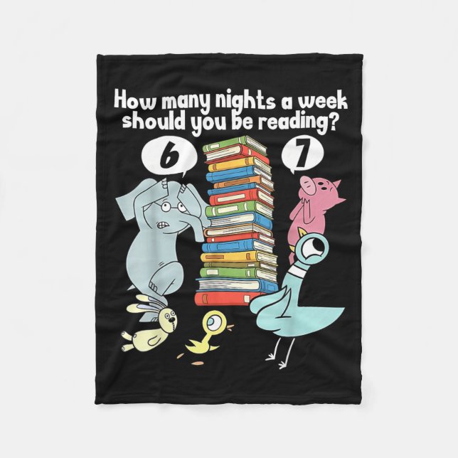 Couverture Polaire How Many Nights A Week Should You Be Reading 6–7 T (Devant)