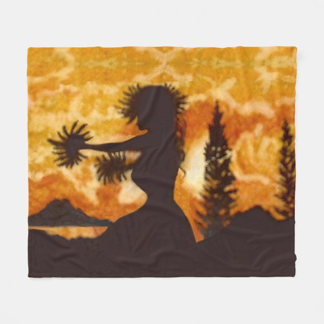 Couverture Polaire Hula Dancer (Devant (Horizontal))