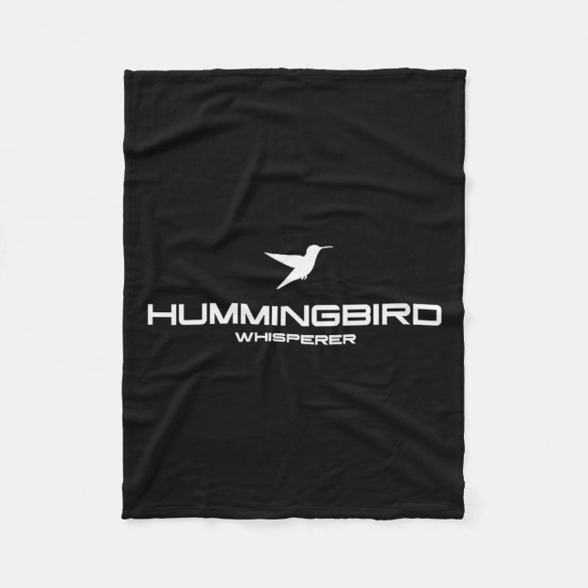 Couverture Polaire Hummingbird Whisperer Shirt Hummingbird Gift Men W (Devant)