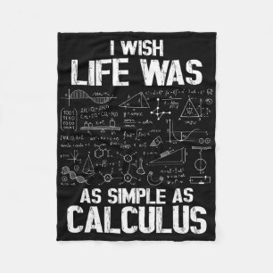 Couverture Polaire Humour de maths drôle, Blague de calcul, Je souhai