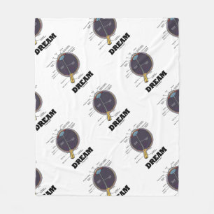 Couverture Polaire Humour humain anatomique rêveur de globe oculaire