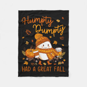 Couverture Polaire Humpty Dumpty A Eu Une Grande Chute De Thanksgivin