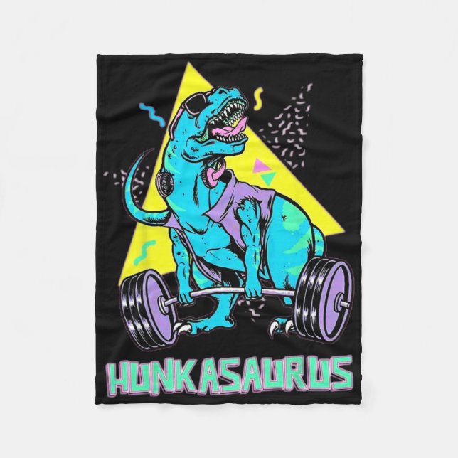 Couverture Polaire Hunkasaurus Poids Bodybuilding Gym entraînement (Devant)