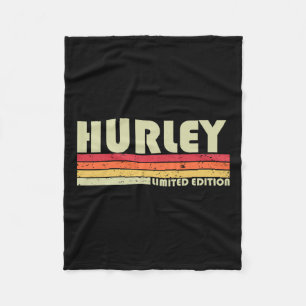 Couverture Polaire Hurley Surnom Fun Retro Vintage 80s 90s Anniversai