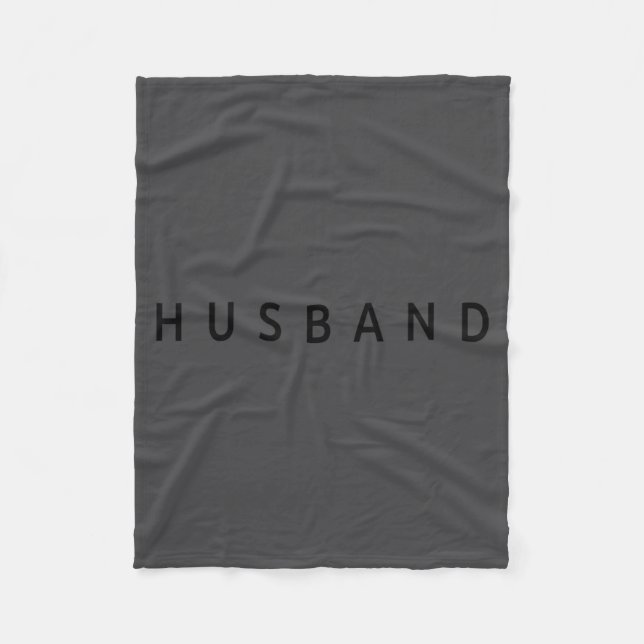Couverture Polaire Husband Wedding Married Couple Wife Matching Husba (Devant)