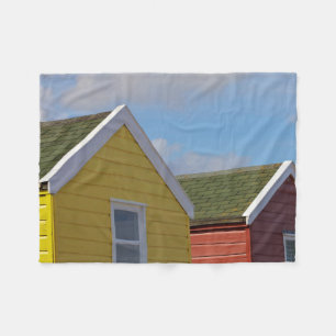Couverture Polaire Huttes de plage Southwold, Angleterre