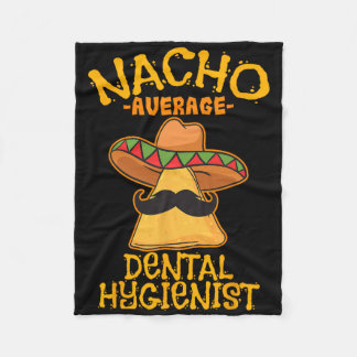 Couverture Polaire Hygiéniste dentaire moyenne nacho Dentiste mexicai