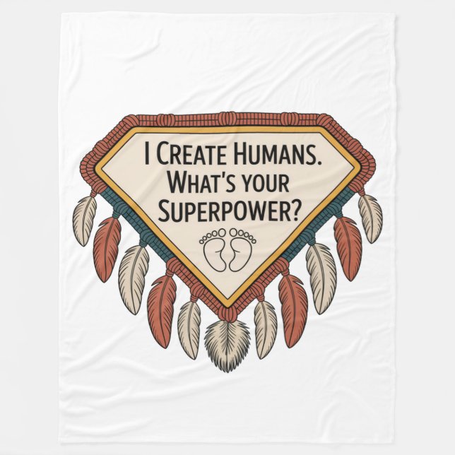 Couverture Polaire I Create Humans. What’s Your Superpower (Devant)