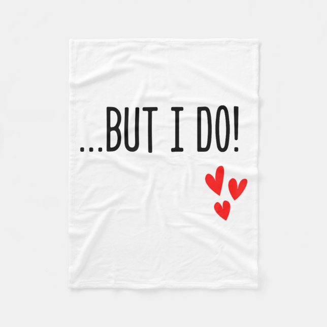 Couverture Polaire I Don't Do Matching Hearts Valentines Day Couples  (Devant)