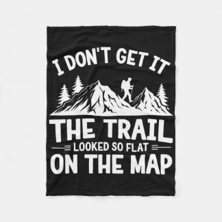 Couverture Polaire I Don't Get It Trail Hiking Nature Adventure