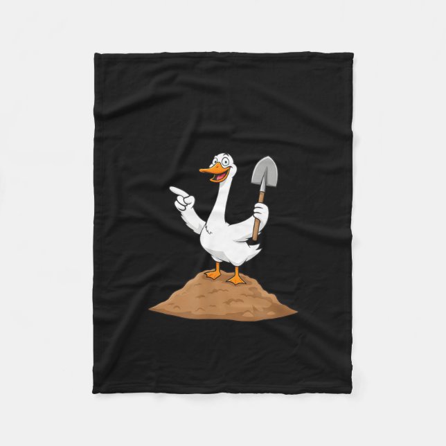 Couverture Polaire I Got You, A Shovel, Since You're Always Digging H (Devant)