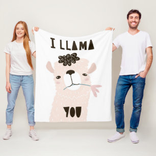 Couverture Polaire I lama vous