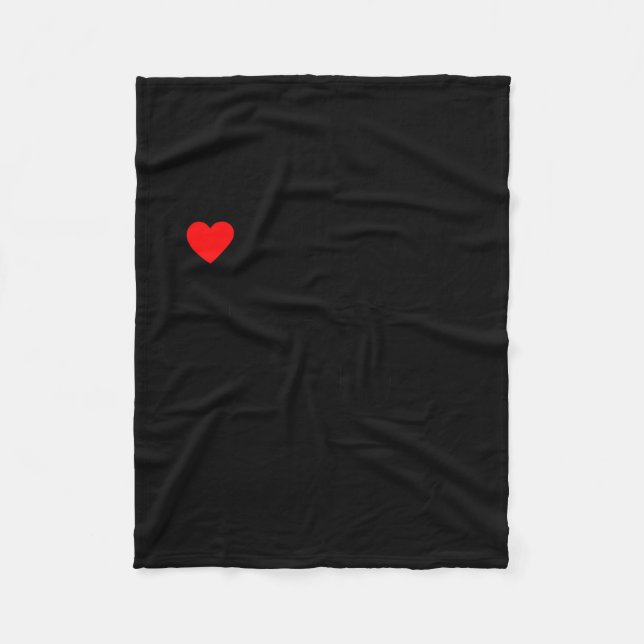 Couverture Polaire I Love My Hot Black Wife  (Devant)