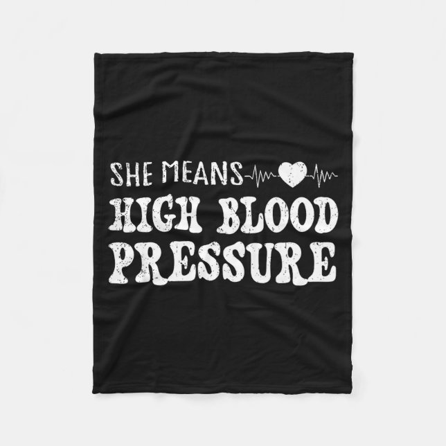 Couverture Polaire I Still Give Him Butterflies, She Means High Blood (Devant)